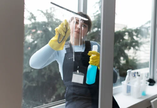 Nettoyage de vitres intérieures et extérieures à Saint-Julien-du-Puy